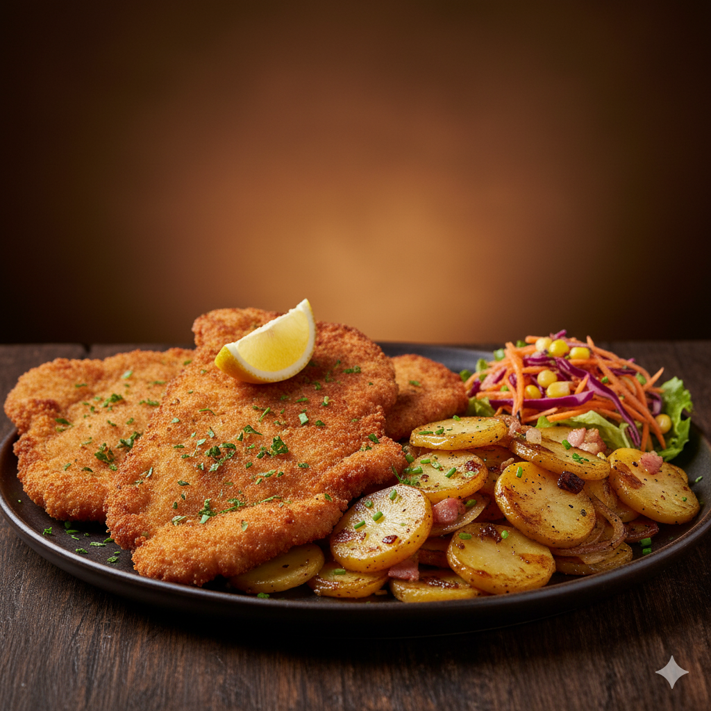 Knuspriges Schnitzel bei Onkel Emma Görlitz